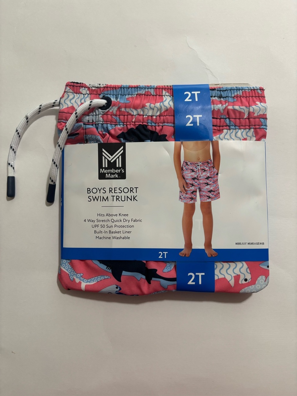 Members Mark Boys Swim Trunk Size 2T